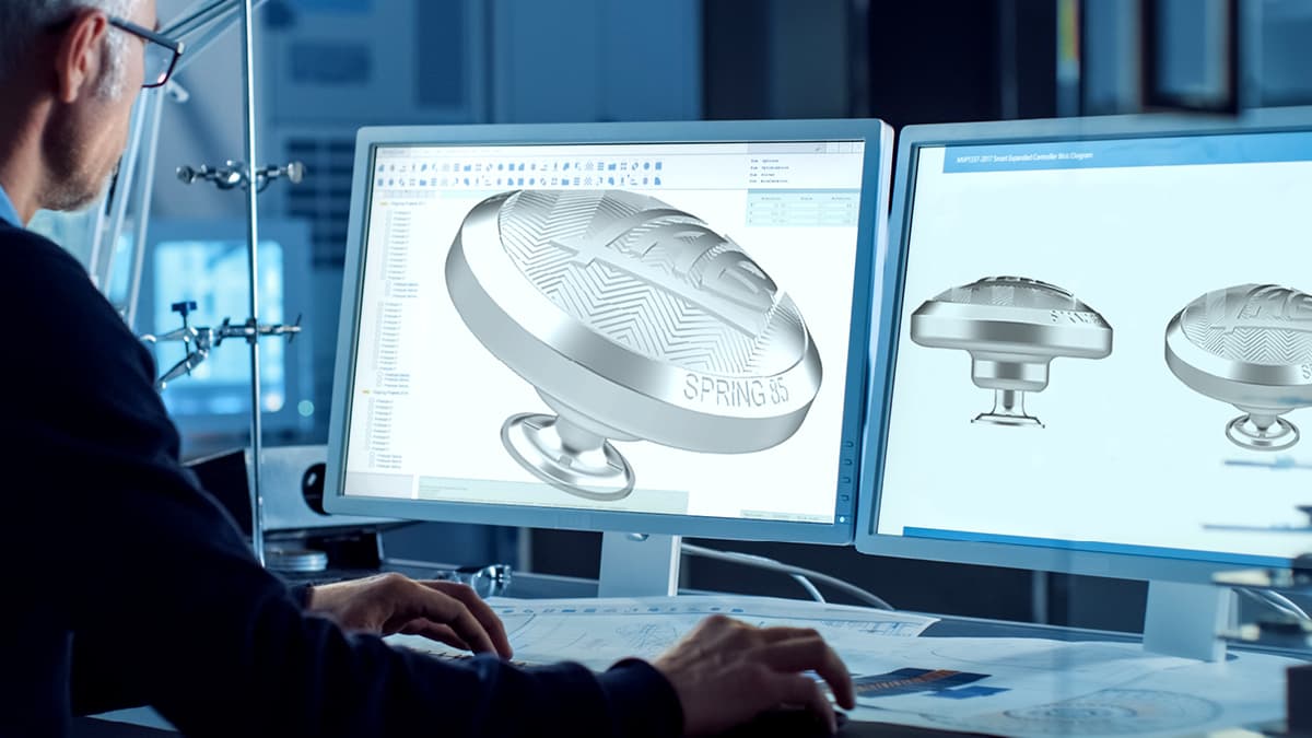 rendering bottoni e rivetti